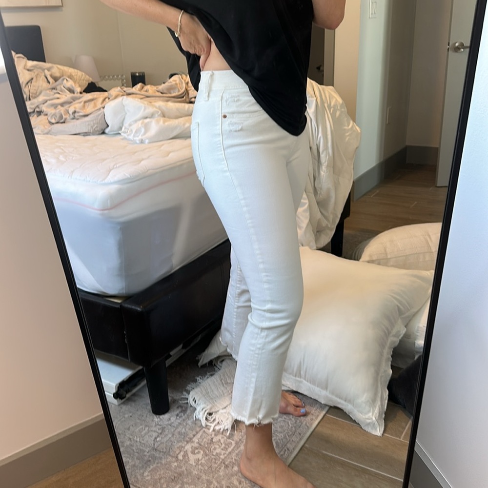 Daze White Jeans - Picture 6 of 7